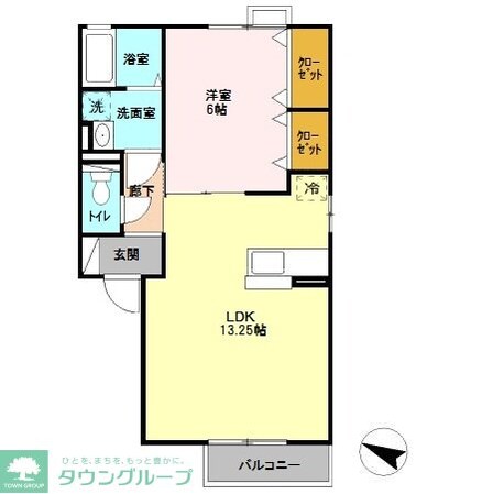 ノクターンの物件間取画像